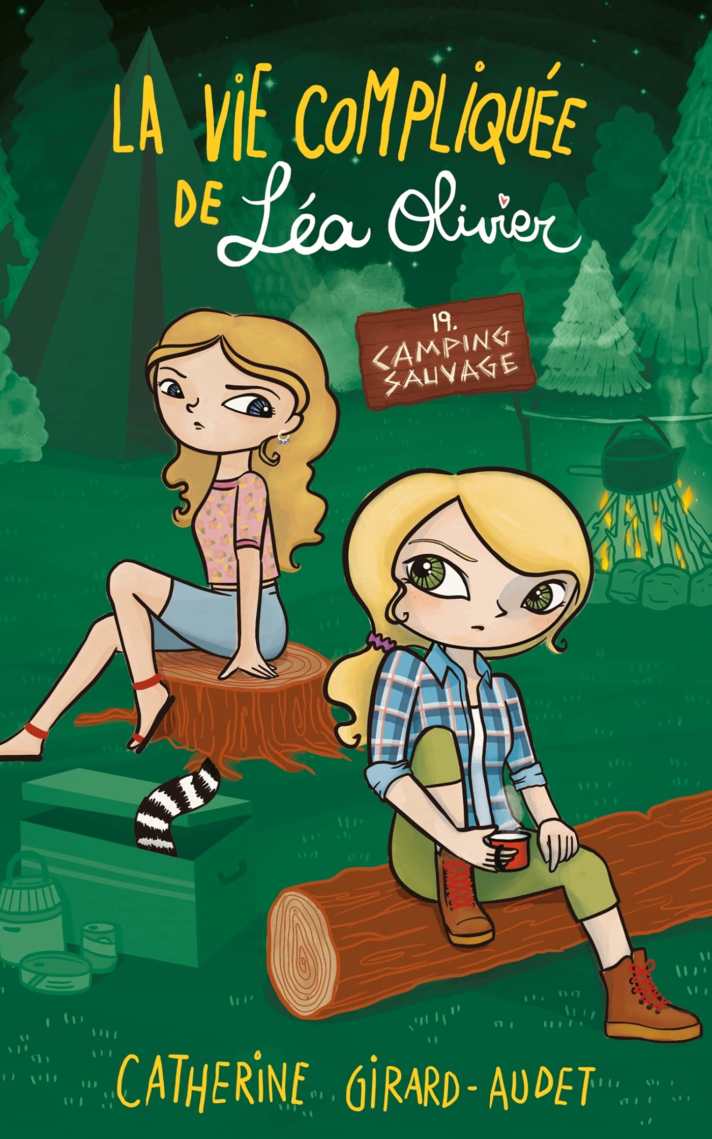 La Vie compliquée de Léa Olivier T19: Camping sauvage (Paperback)
