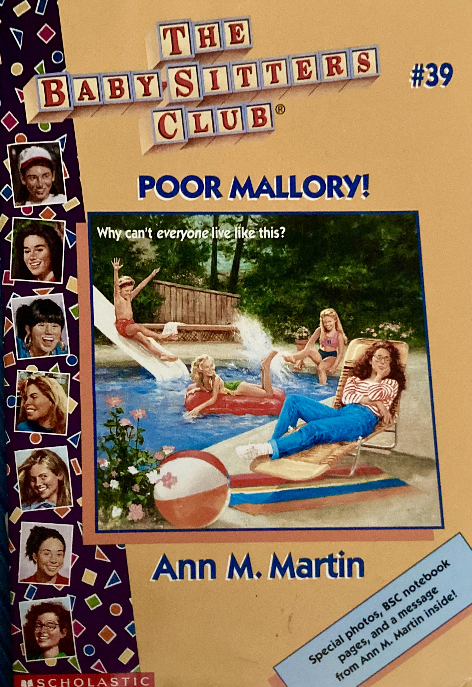Poor Mallory! (The Baby-Sitters Club, #39)