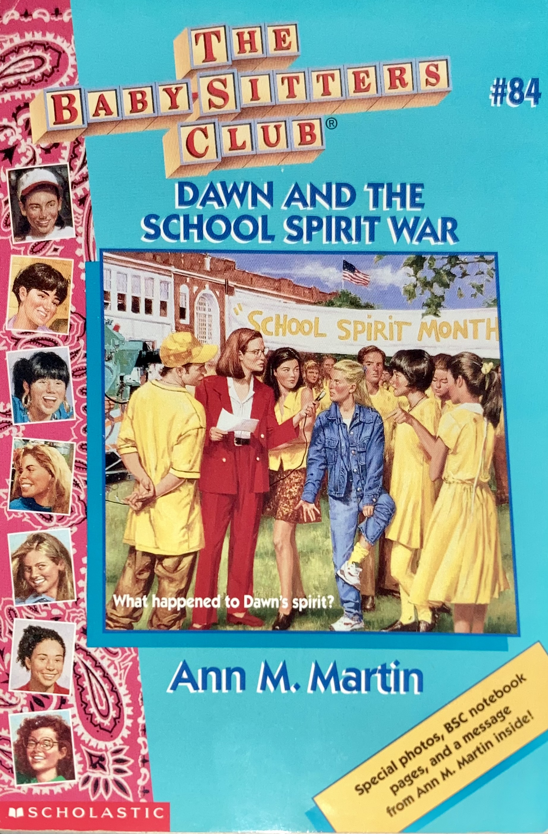 Dawn and the School Spirit War (The Baby-Sitters Club, #84)