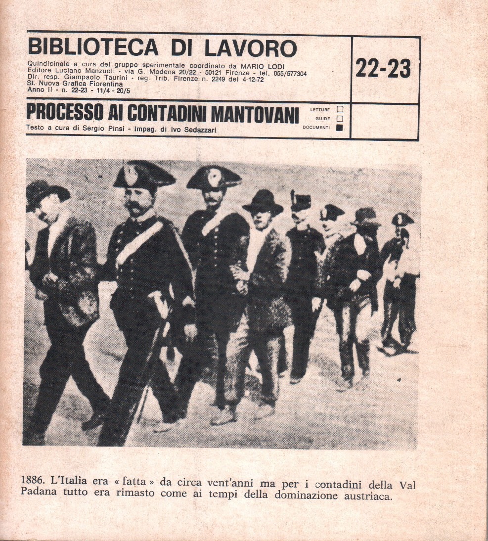 Processo ai contadini mantovani (Paperback)