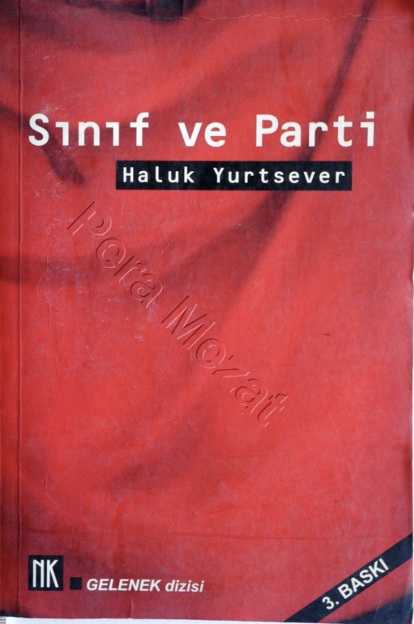 Sınıf ve Parti