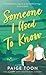 Someone I Used to Know