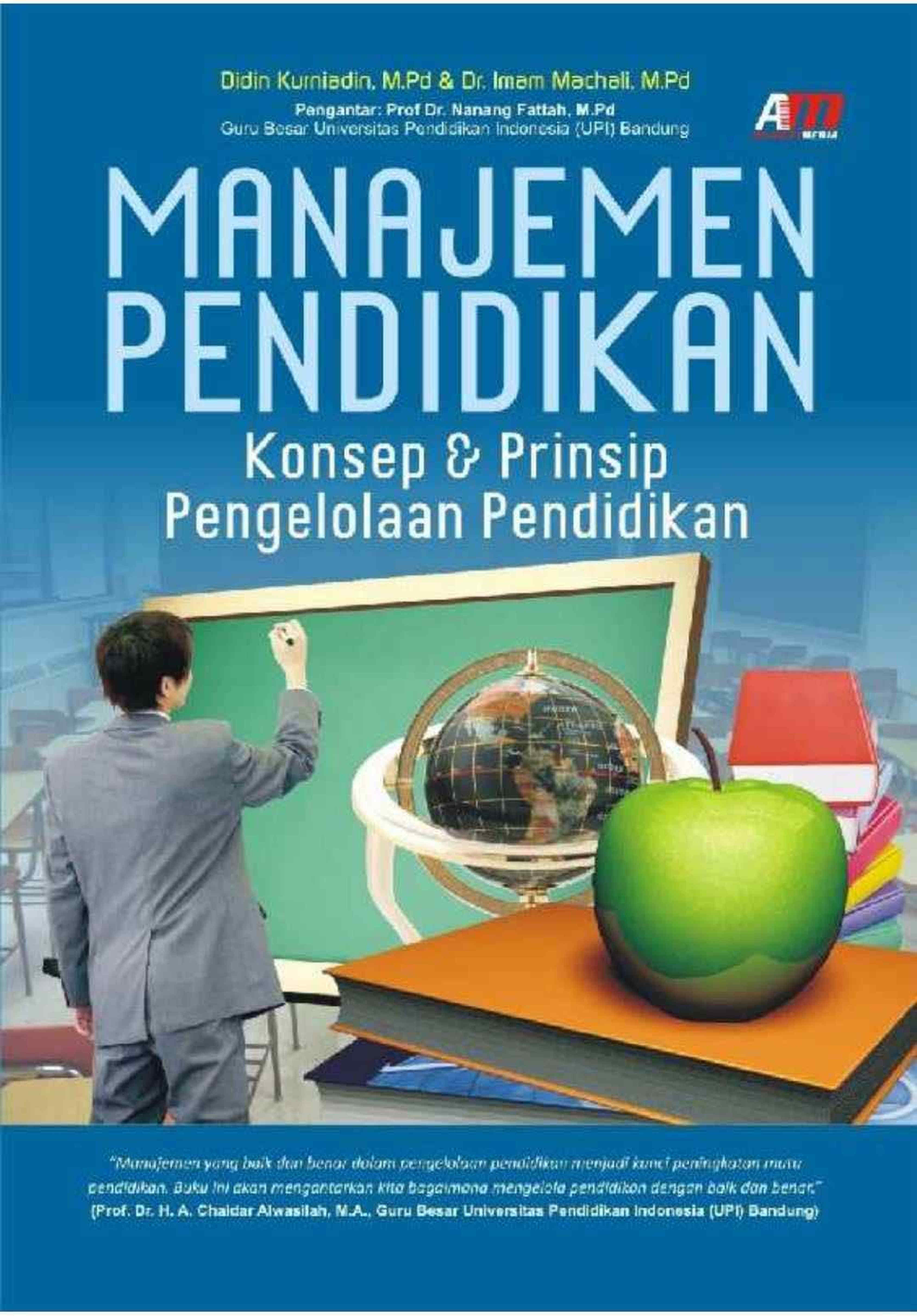 Manajemen Pendidikan: Konsep dan Prinsip Pengelolaan Pendidikan