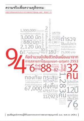 ความจริงเพื่อความยุติธรรม: เหตุการณ์และผลกระทบจากการสลายการชุมนุม เมษา - พฤษภา 53