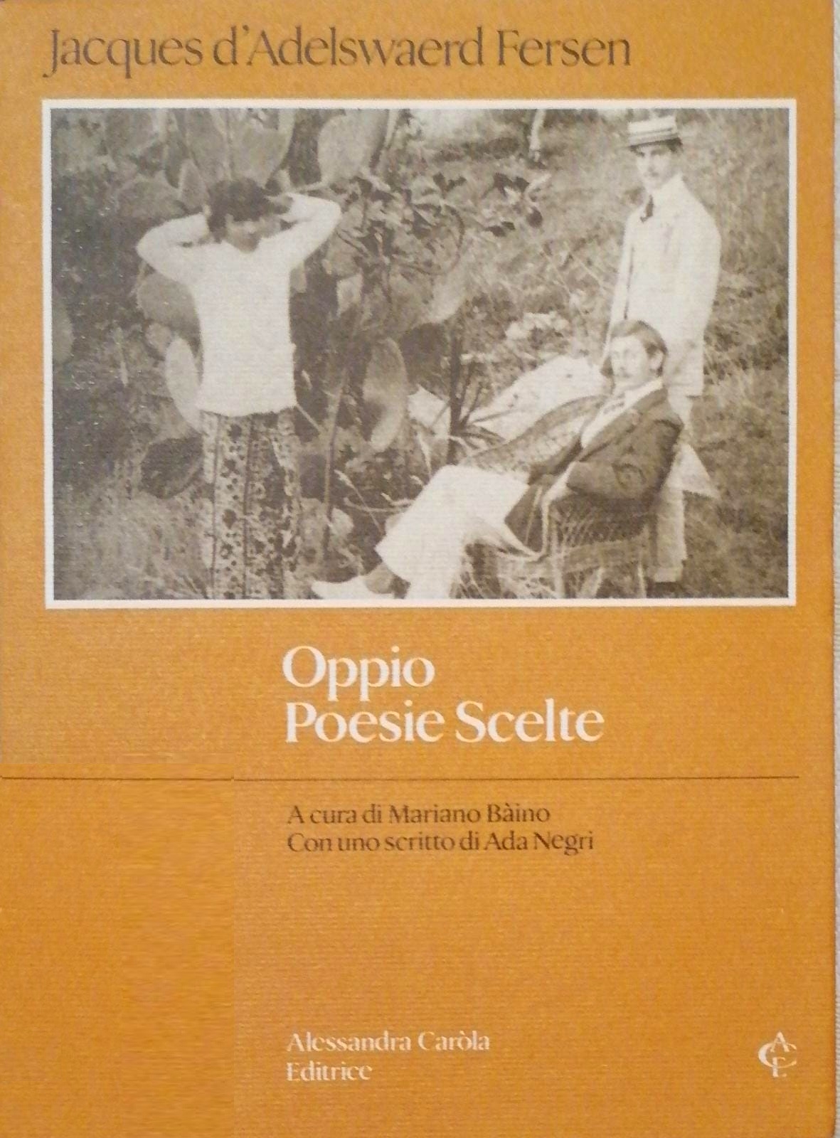 Oppio. Poesie scelte
