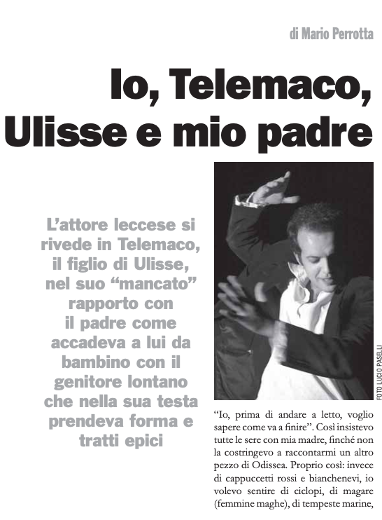 Io, Telemaco, Ulisse e mio padre
