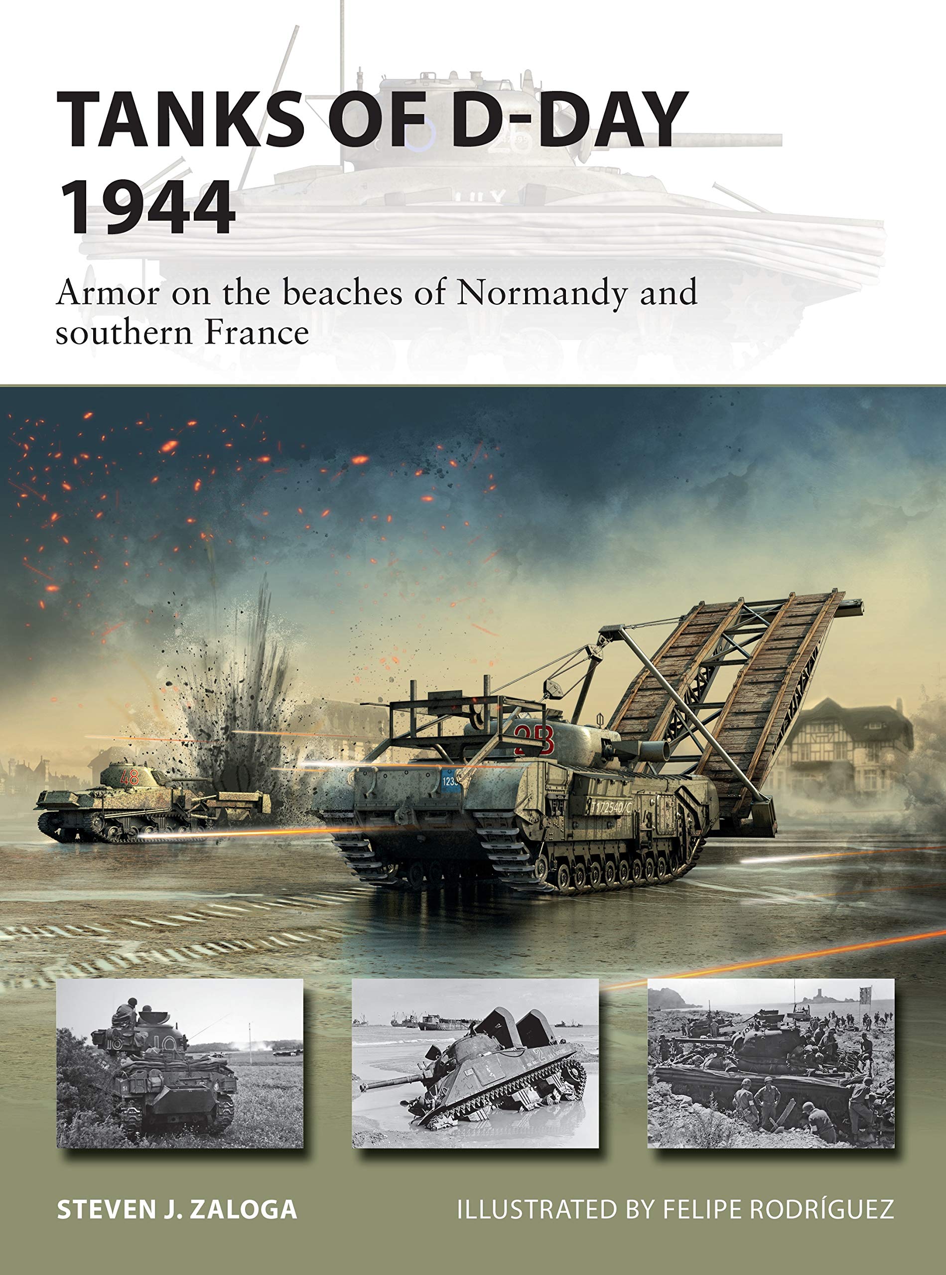 Tanks of D-Day 1944: Armor on the Beaches of Normandy and Southern France (Osprey New Vanguard #296)