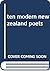 Ten Modern New Zealand Poets