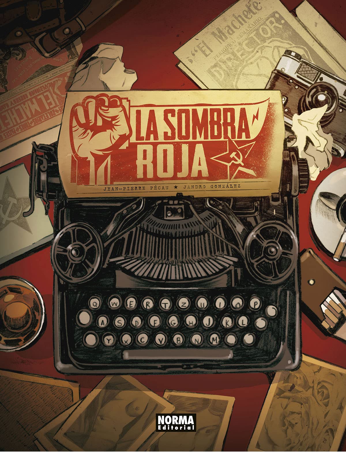 Portada de LA SOMBRA ROJA, de Jean-Pierre Pécau