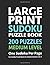 Large Print Sudoku Puzzle B...