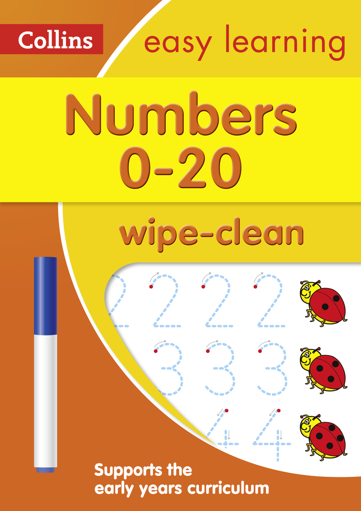 Numbers 0-20: Wipe-Clean Activity Book (Collins Easy Learning Preschool)