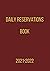 Daily Reservations Book 202...