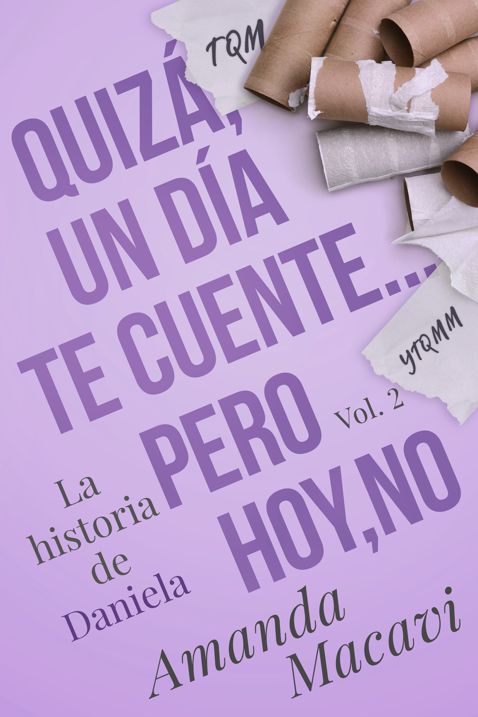 QUIZÁ, UN DÍA TE CUENTE...PERO HOY, NO  (Quizá, un día, #2)