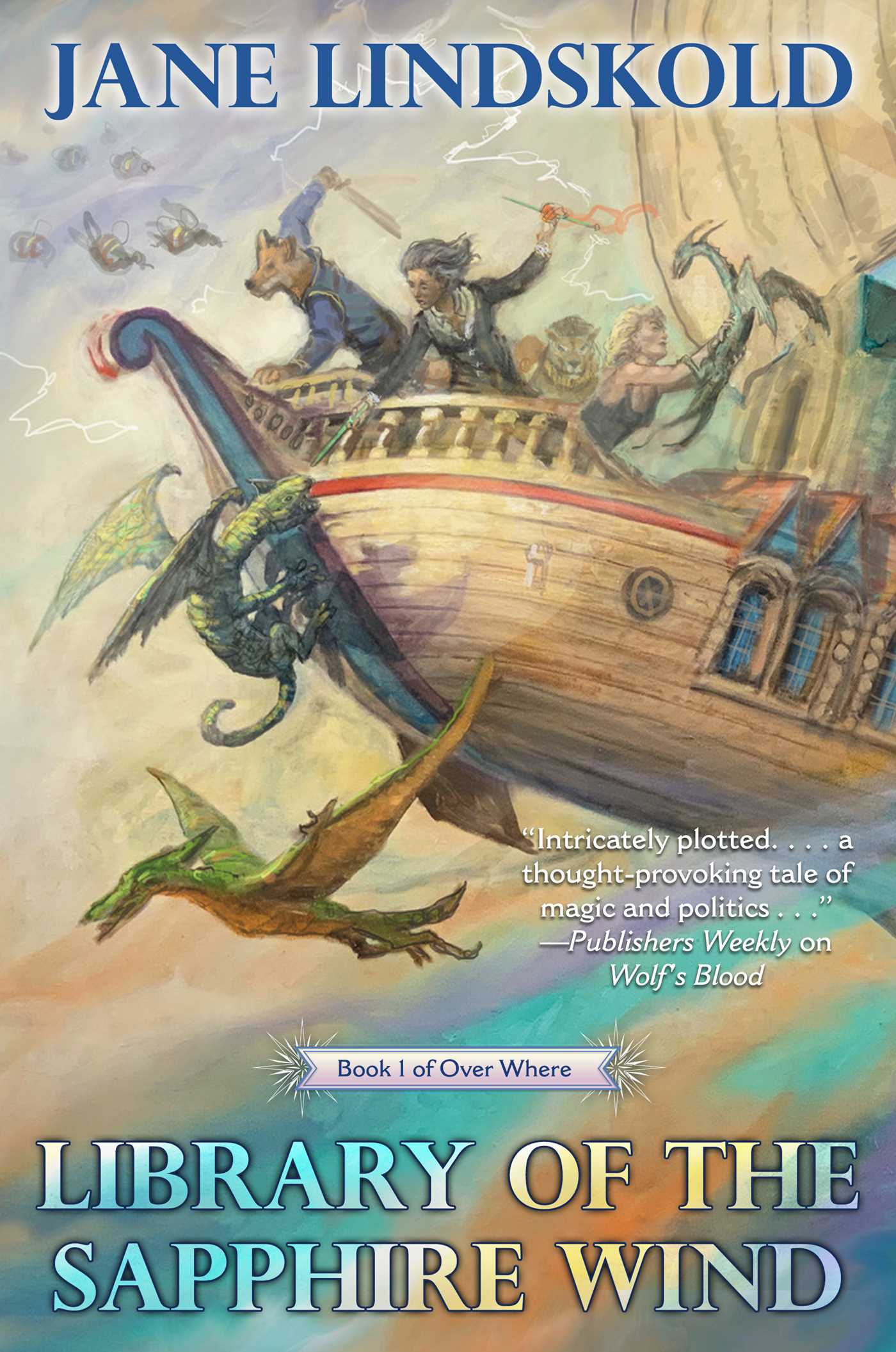 Library of the Sapphire Wind (Over Where #1)