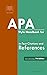 APA Style Handbook for In-Text Citations and References: Based on APA Guidelines 7th Edition