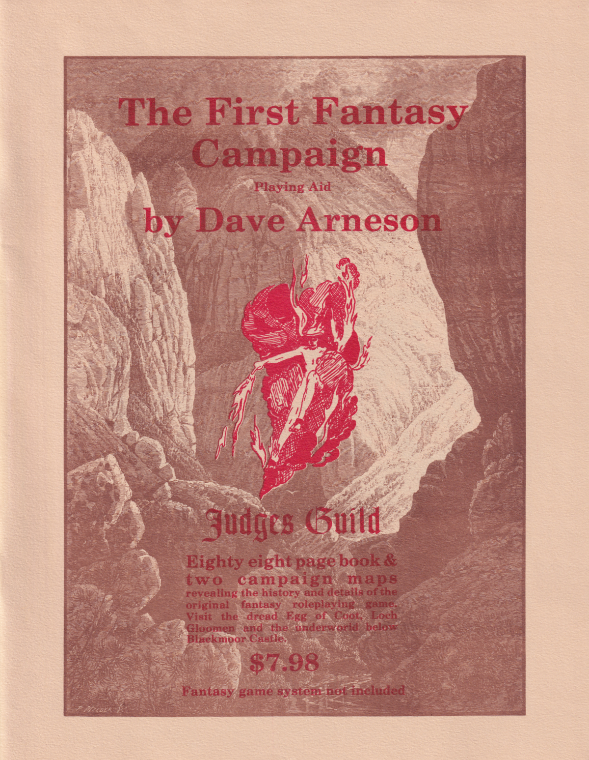 The First Fantasy Campaign (Paperback)