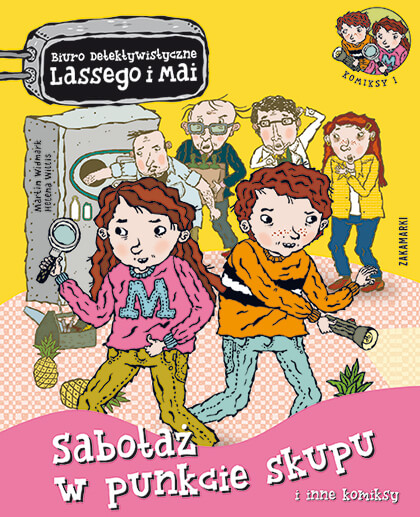 Sabotaż w punkcie skupu i inne komiksy (Biuro Detektywistyczne Lassego i Mai. Komiksy, #1)
