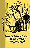 Book cover for Alice's Adventures in Wonderland (illustrated)