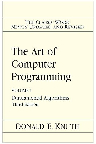 The Art of Computer Programming, Vol. 1: Fundamental Algorithms