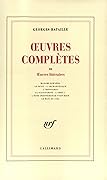 Œuvres complètes, tome III : Œuvres littéraires