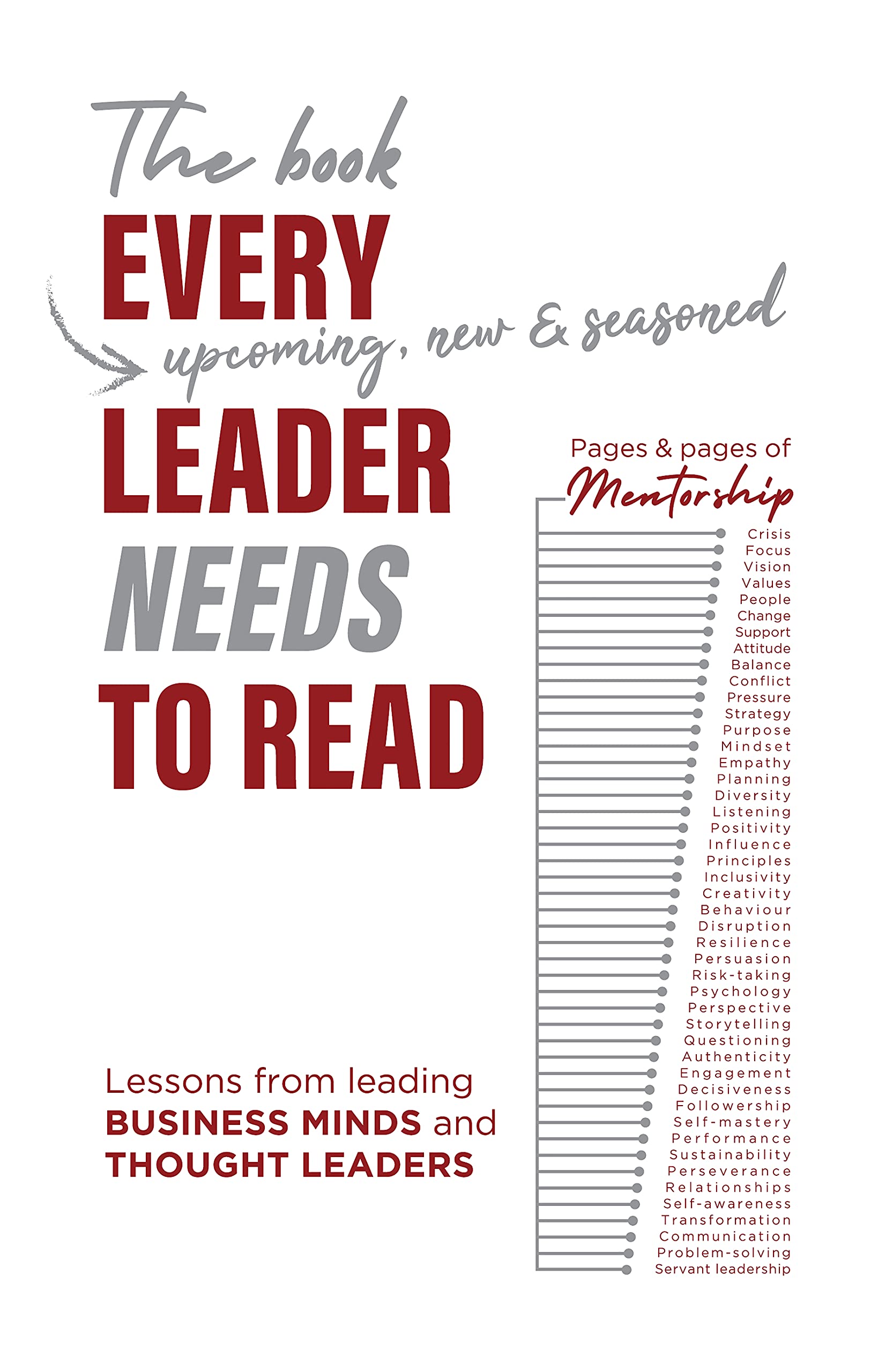 The Book Every Leader Needs To Read: Pages & Pages of Mentorship (Kindle Edition)