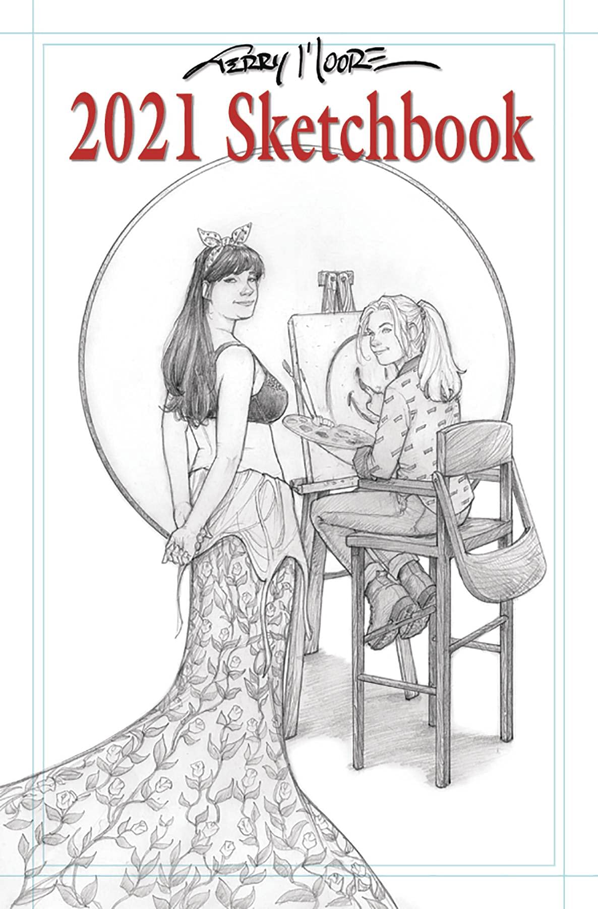 TERRY MOORE 2021 SKETCHBOOK (Paperback)