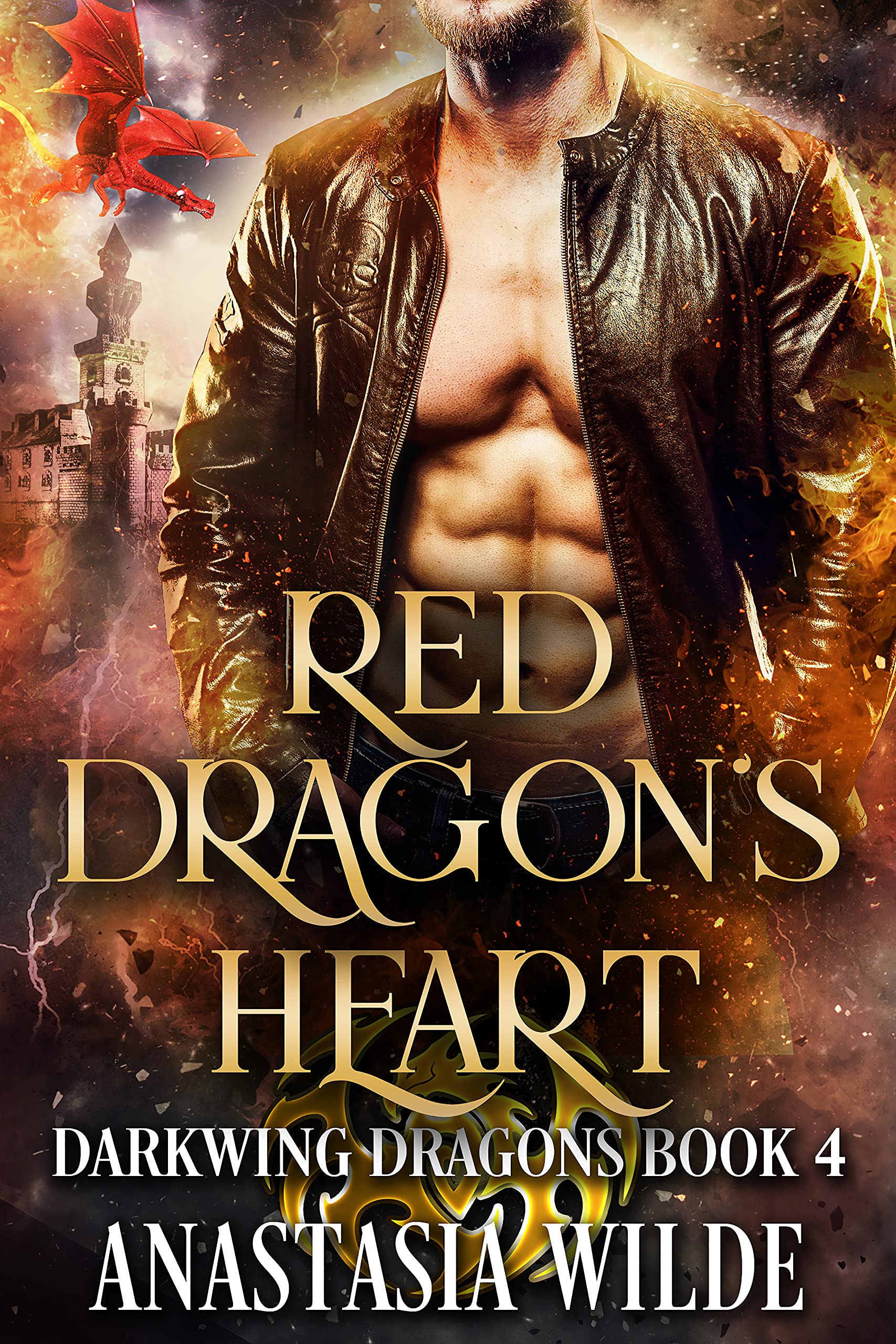 Red Dragon's Heart (Darkwing Dragons, #4)