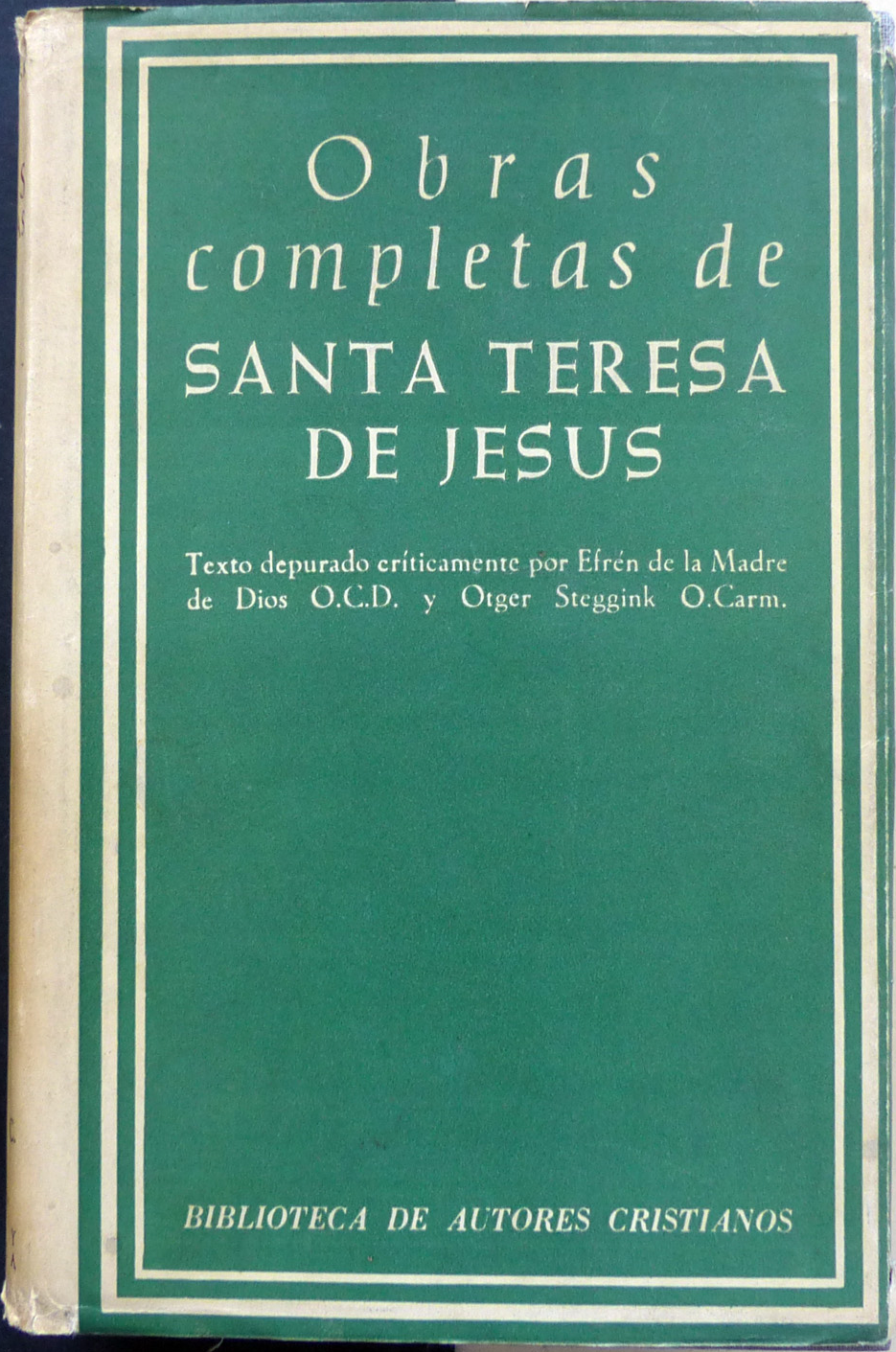 Obras completas de Santa Teresa de Jesús