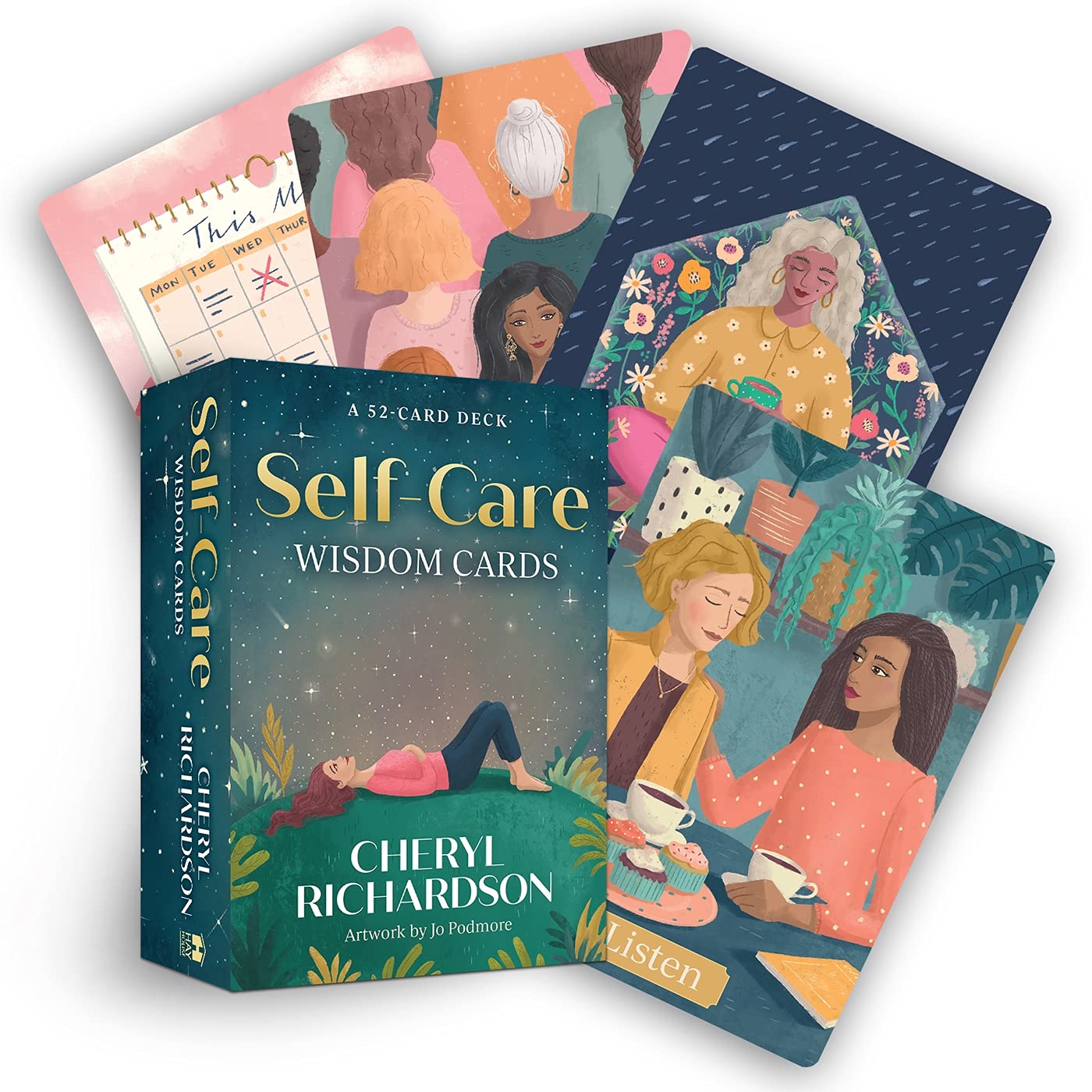 Self-Care Wisdom Cards: A 52-Card Deck (Cards)