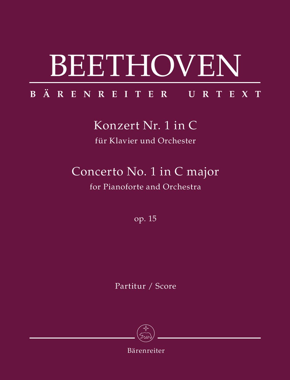 Beethoven: Piano Concerto No. 1 in C Major, Op. 15 (Full Score)