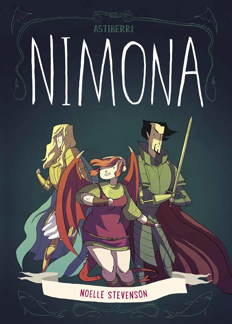 Portada de Nimona, de N.D. Stevenson
