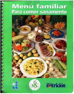 Menú familiar para comer sanamente