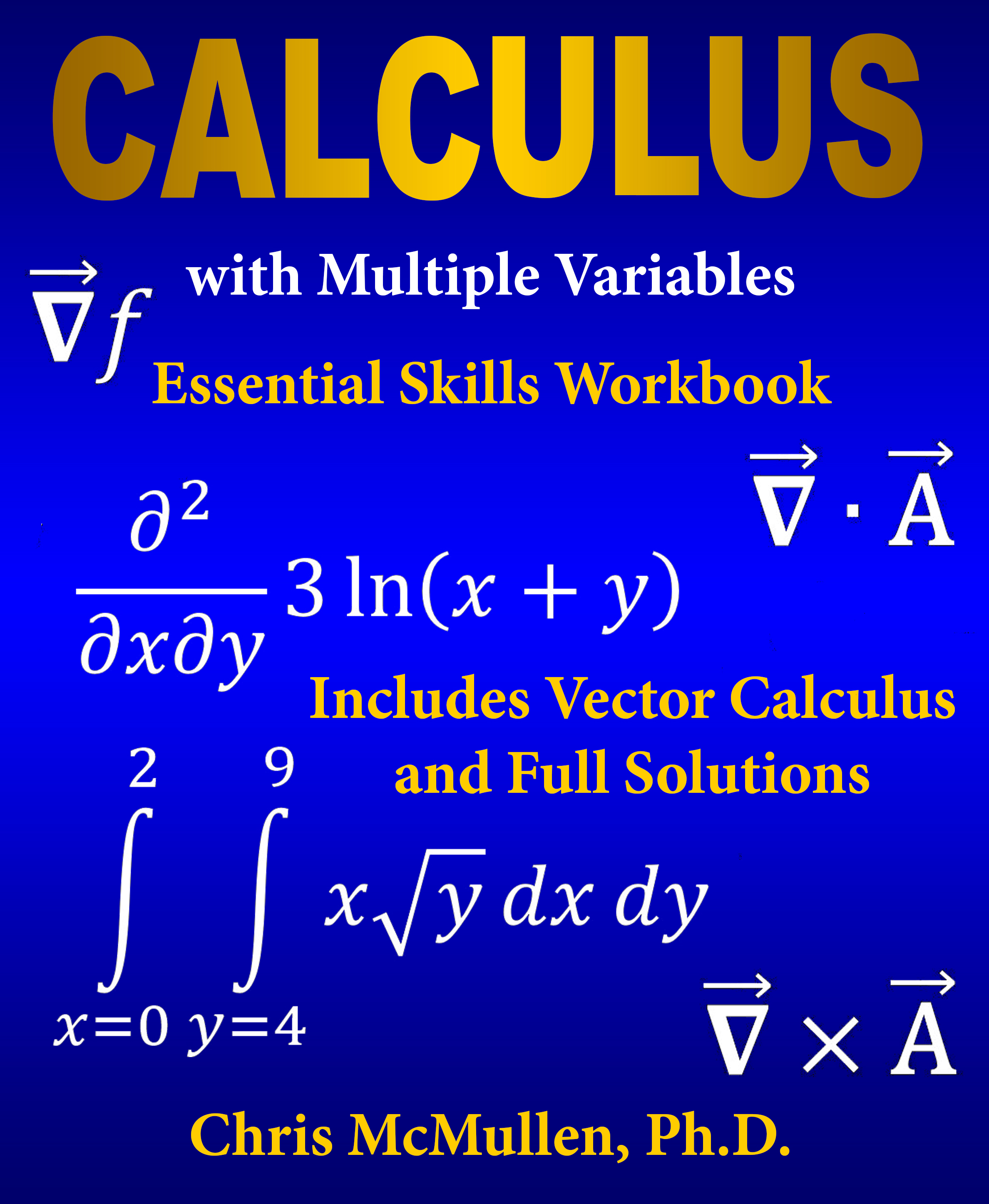 Calculus with Multiple Variables Essential Skills Workbook: Includes Vector Calculus and Full Solutions (Paperback)