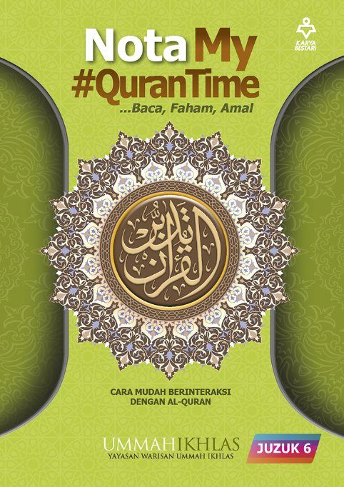 Nota My #QuranTime Juzuk 06