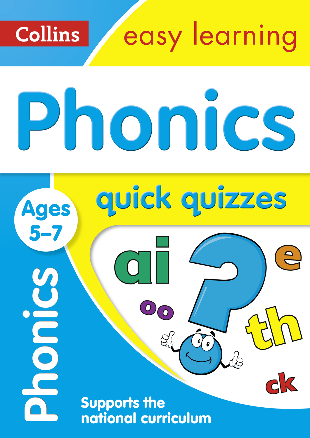 Phonics Quick Quizzes: Ages 5-7 (Collins Easy Learning KS1)