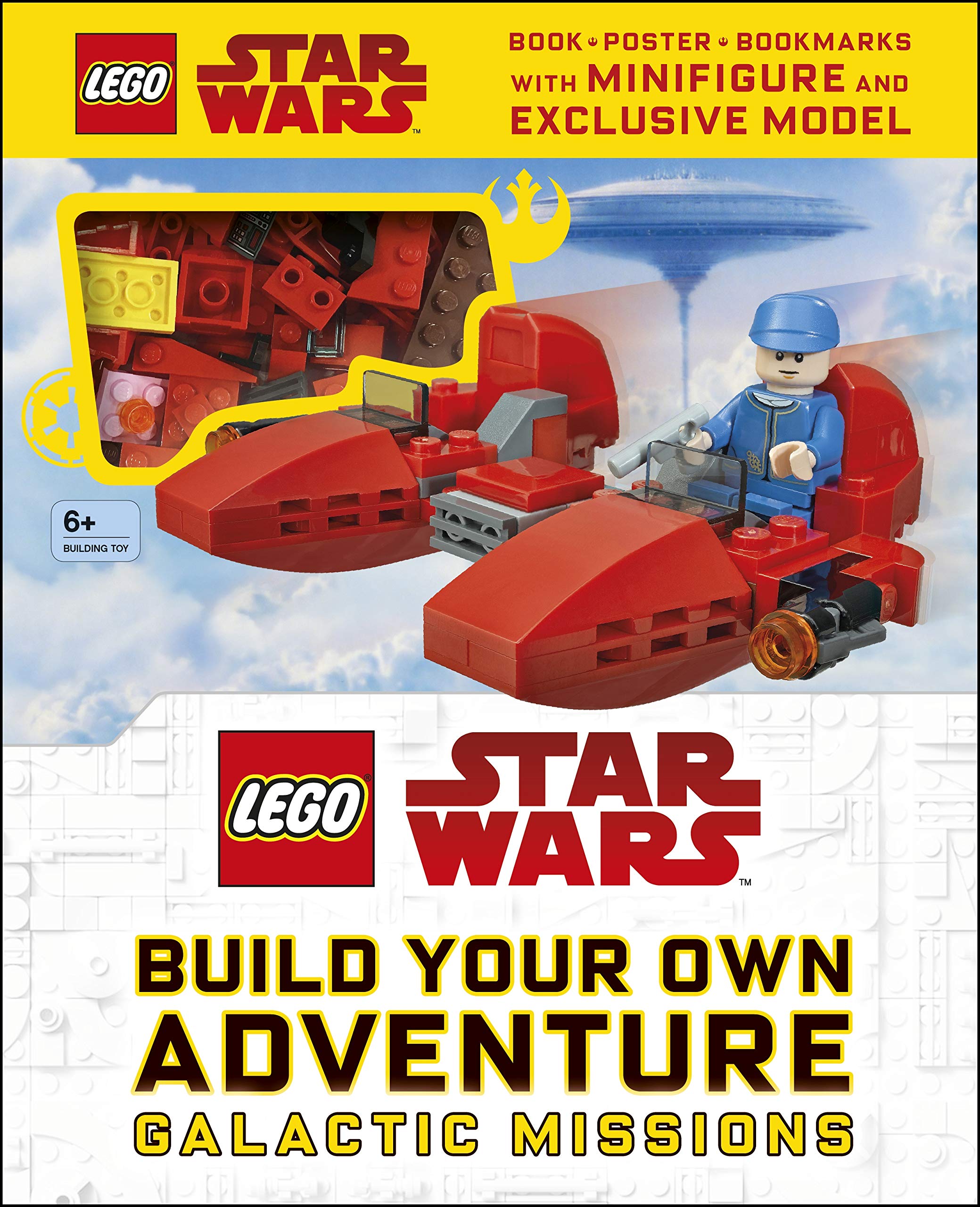 LEGO Star Wars Build Your Own Adventure Galactic Missions: With LEGO Star Wars Minifigure and Exclusive Model (LEGO Build Your Own Adventure)