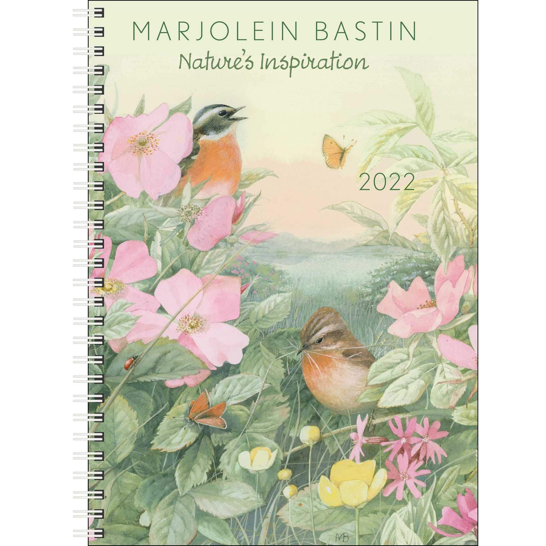 Marjolein Bastin 2023 Calendar Marjolein Bastin Nature's Inspiration 2022 Monthly/Weekly Planner Calendar  By Marjolein Bastin