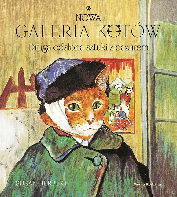 Nowa galeria kotów. Druga odsłona sztuki z pazurem (Hardcover)