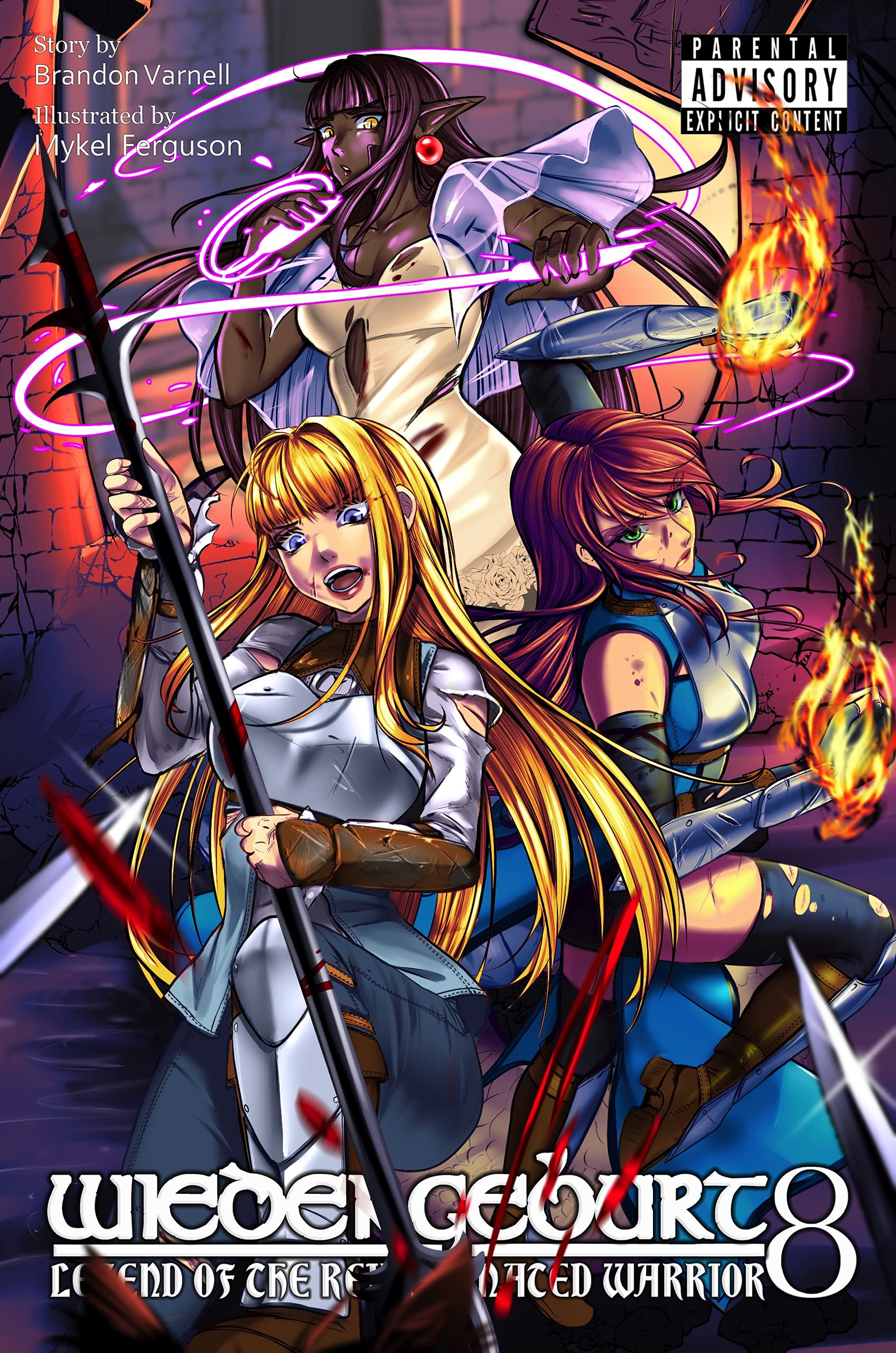 WIEDERGEBURT: Legend of the Reincarnated Warrior 8 (Wiedergeburt, #8)