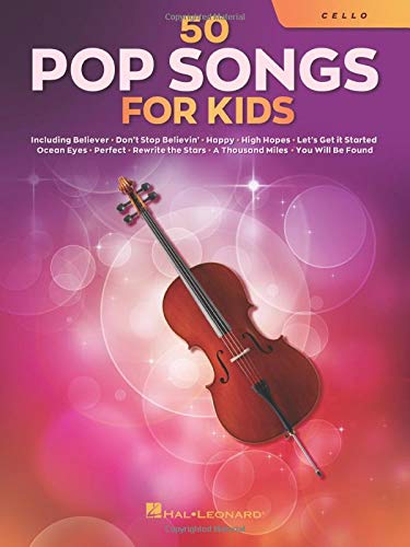 50 Pop Songs for Kids for Cello (Paperback)