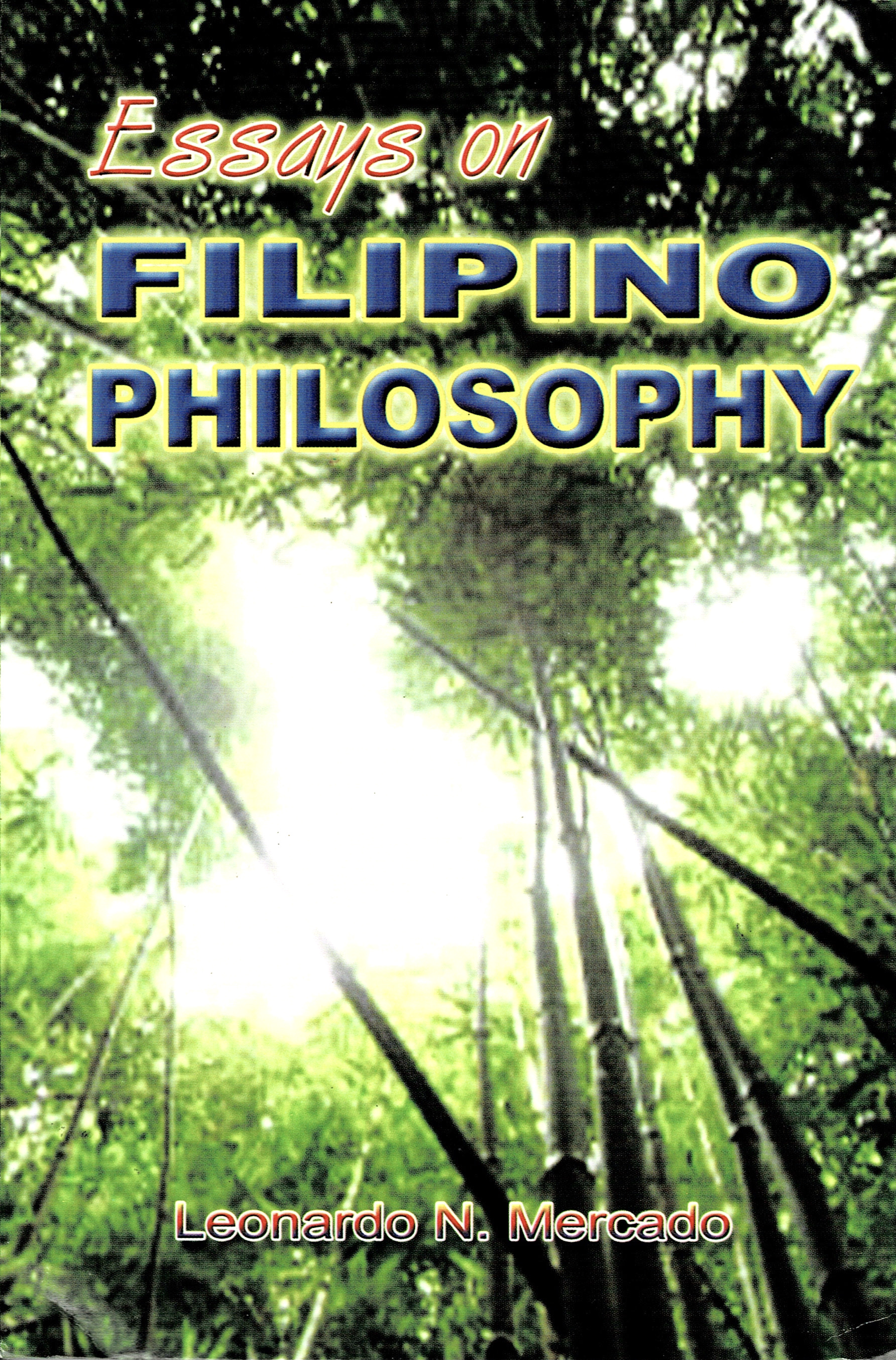Essays on Filipino Philosophy