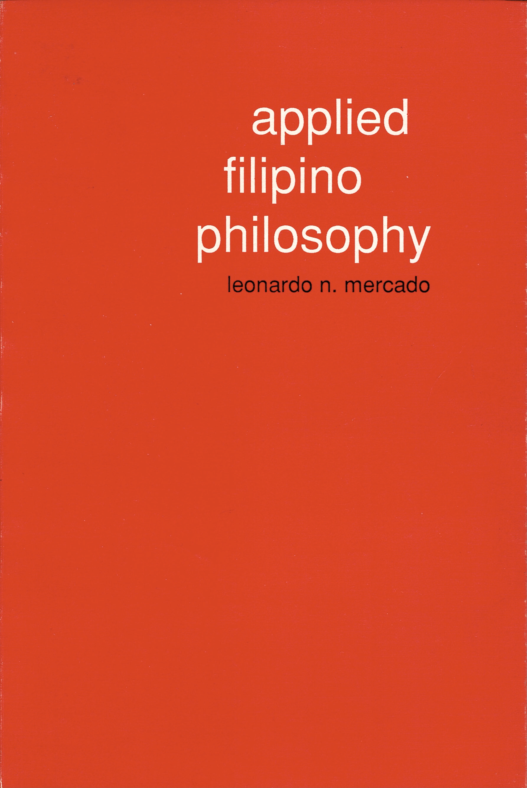 Applied Filipino Philosophy