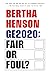 GE2020: Fair or Foul?