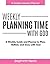 Weekly Planning Time with God