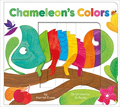 Chameleon's colors (Board book)