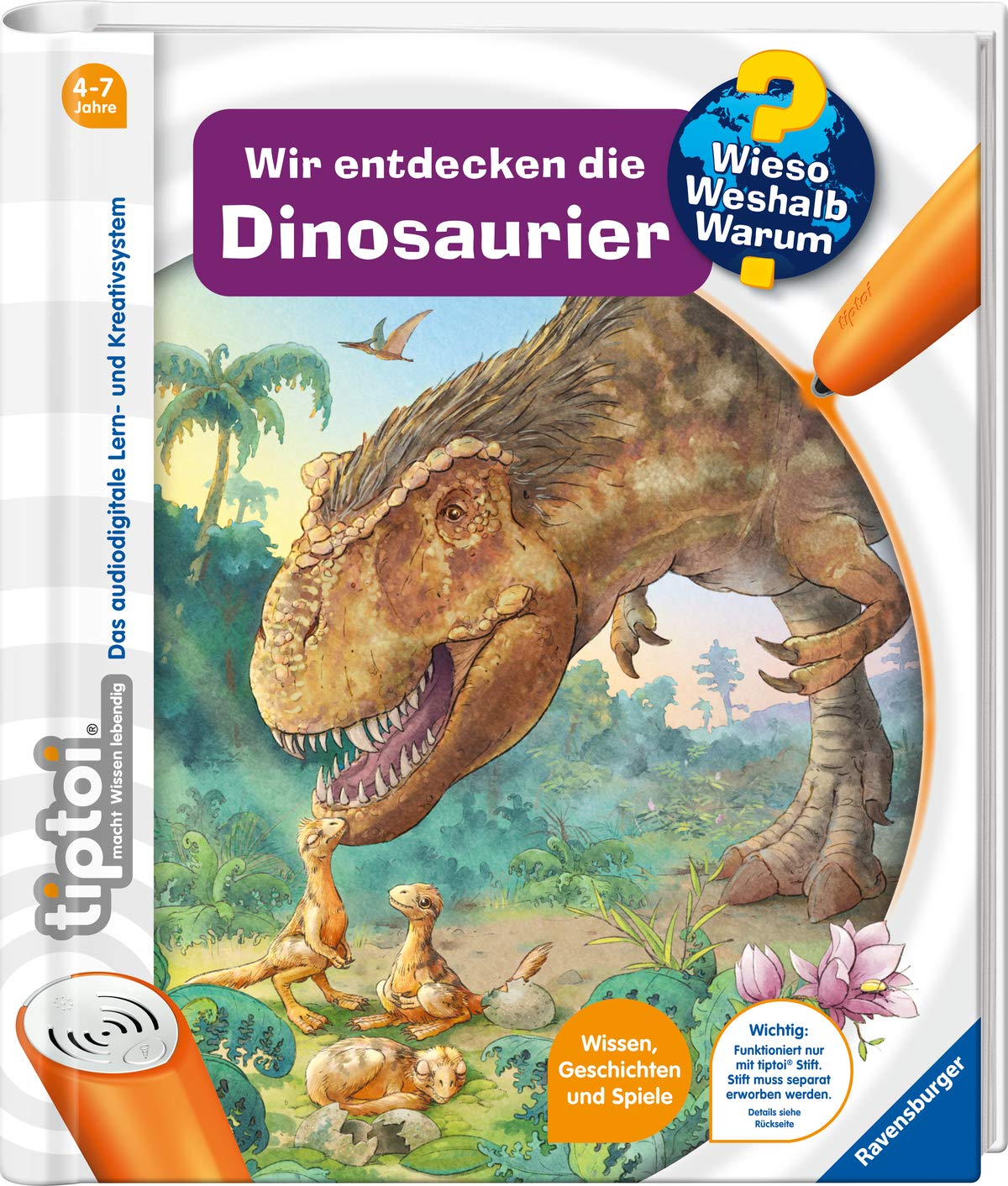 tiptoi® Wir entdecken die Dinosaurier (Spiral-bound)