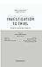 Investigation To Trial : The Book for a Common Man: Criminal Law