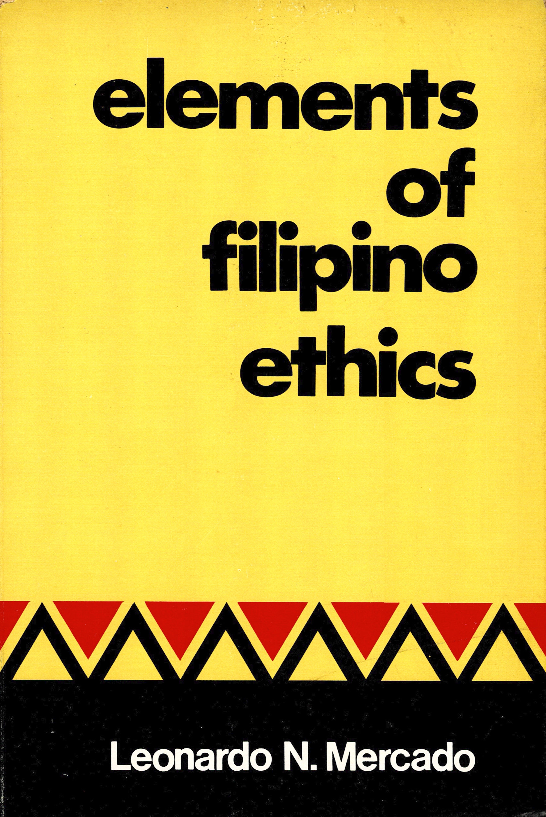 Elements of Filipino Ethics