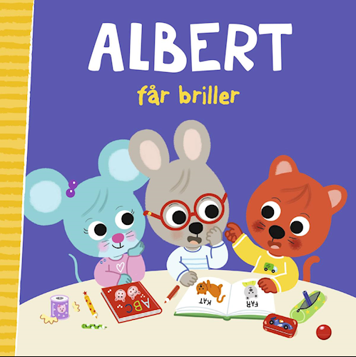 Albert får briller (Hardcover)