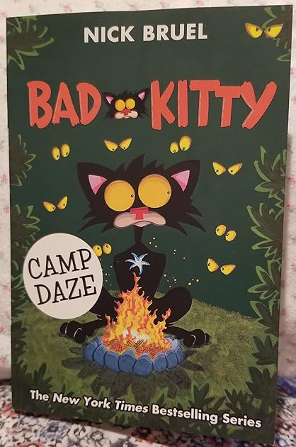 Bad Kitty Camp Daze (paperback black-and-white edition)
